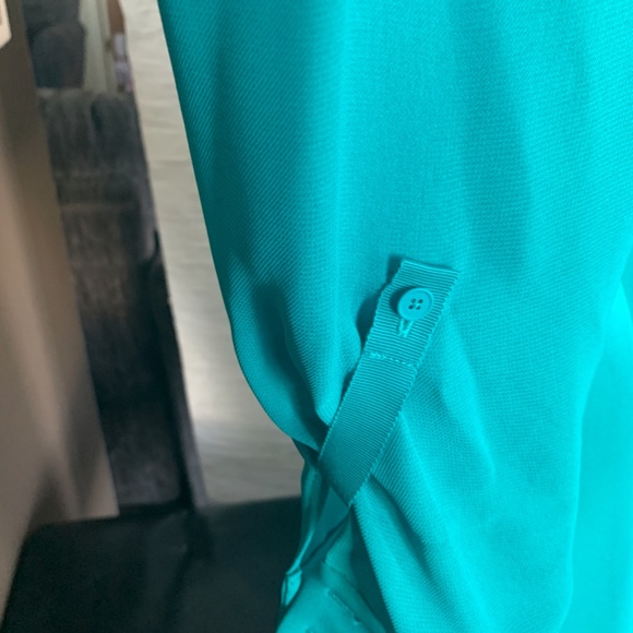 Tahari Aqua Blue Dress - Picture 2 of 3